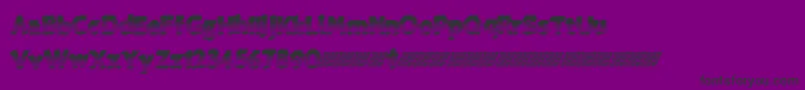Saiba mais sobre a fonte Coldspring Fonte Coldspring – fontes pretas em um fundo violeta