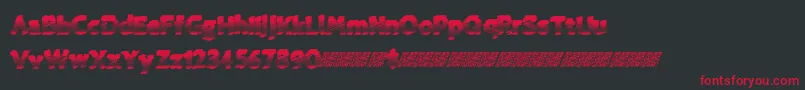More about Coldspring Font Coldspring Font – Red Fonts on Black Background