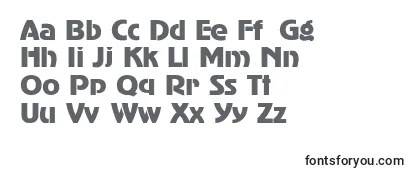 Advergothic-fontti