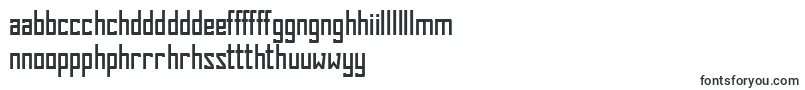Шрифт BahnProMedium – валлийские шрифты