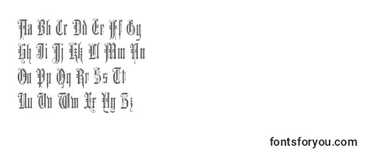 Обзор шрифта Duerergotisch