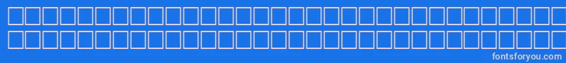 TimerRegular Font – Pink Fonts on Blue Background