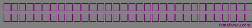 TimerRegular Font – Purple Fonts on Gray Background