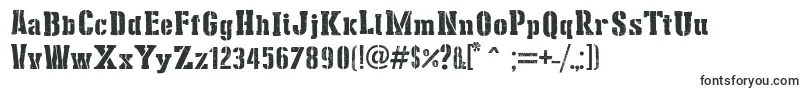 StencilCargoArmy Font – Corporate Fonts