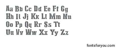 StencilCargoArmy Font