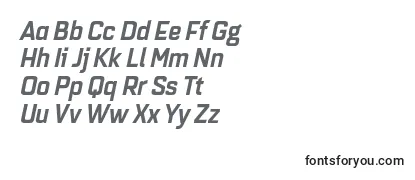 Quarcanormbolditalic Font