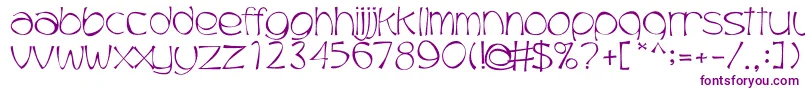 Trubble Font – Purple Fonts