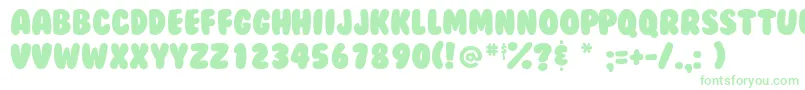 Bubblegum Font – Green Fonts