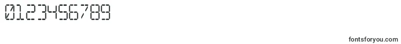 Lisätietoja Digital Dream Narrow-fontista Digital Dream Narrow-fontti – Fontit numeroille ja luvuille