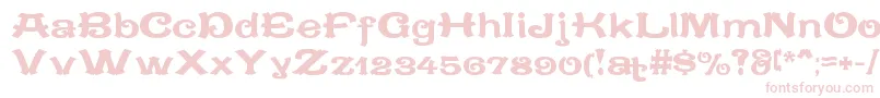 CaracteredoubletLimitedVersion Font – Pink Fonts