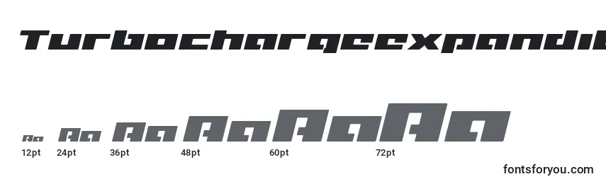 Turbochargeexpandital Font Sizes