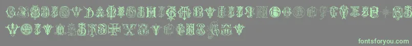 Más sobre la fuente IntellectaMonogramsRandomSamplesSeven fuente IntellectaMonogramsRandomSamplesSeven – Fuentes Verdes Sobre Fondo Gris