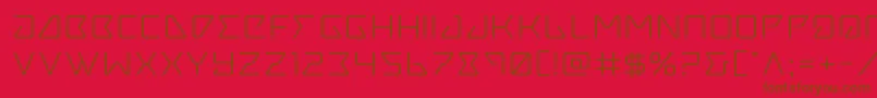 Подробнее о шрифте Tracerexpand Шрифт Tracerexpand – коричневые шрифты на красном фоне