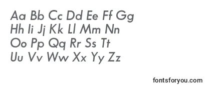 SansserifflfDemiitalic Font