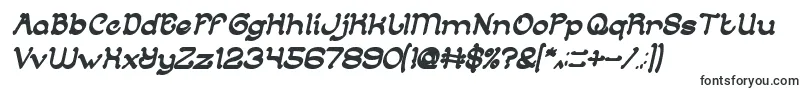 Шрифт ArabianKnightBoldItalic – шрифты для Adobe After Effects