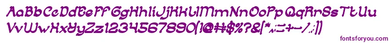 ArabianKnightBoldItalic Font – Purple Fonts