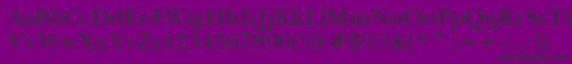 Tt0031c Font – Black Fonts on Purple Background