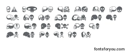 Skullbeaaoe-fontti