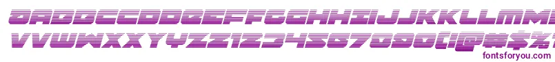 Banjinscanital-Schriftart – Violette Schriften
