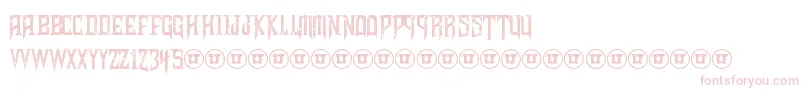 ShadowsOfSecurity Font – Pink Fonts on White Background