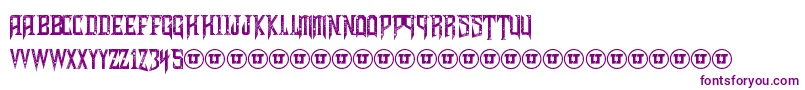 ShadowsOfSecurity Font – Purple Fonts on White Background