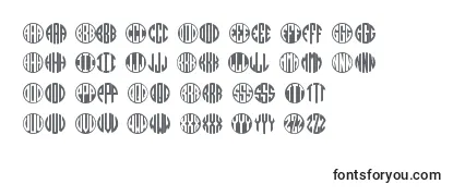 Monogramos-fontti