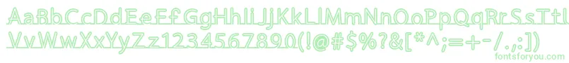 FortrackRegular Font – Green Fonts