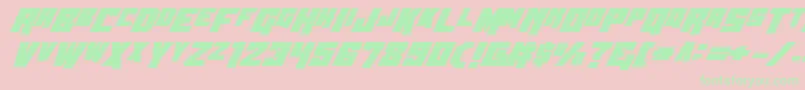 Saiba mais sobre a fonte Wbv5bold Fonte Wbv5bold – fontes verdes em um fundo rosa