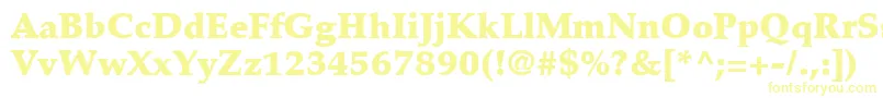 PalatinoLtBlack Font – Yellow Fonts