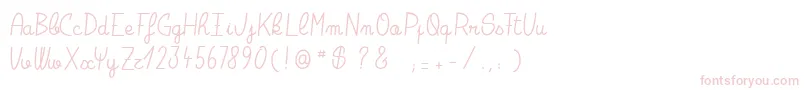 Breakthesilence Font – Pink Fonts