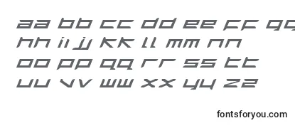 HarrierExpandedItalic-fontti