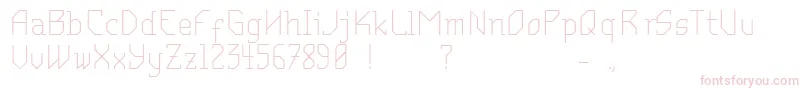 MantodeaDruck Font – Pink Fonts on White Background
