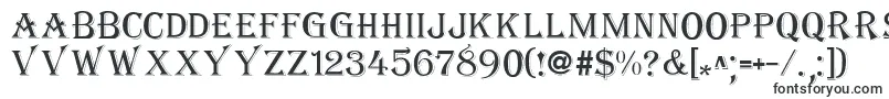 AlgerikadbNormal-fontti – terävät fontit