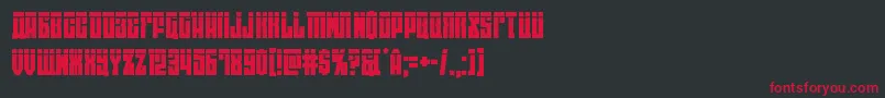 Eastwestlaser Font – Red Fonts on Black Background