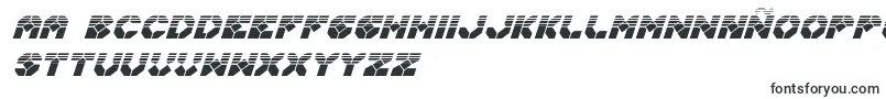 Шрифт Zoomrunnerhalfital – испанские шрифты (Латинская Америка)
