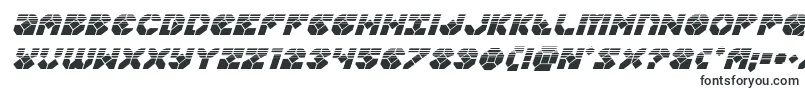 Zoomrunnerhalfital-fontti – Fontit Corel Draw'lle