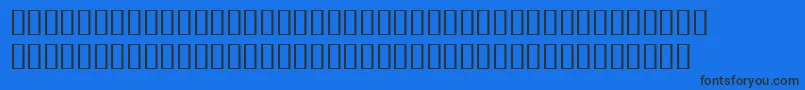 BulmerMtRegularExpertItalic Font – Black Fonts on Blue Background