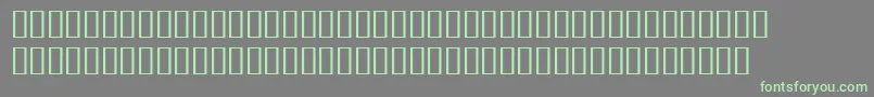 BulmerMtRegularExpertItalic Font – Green Fonts on Gray Background