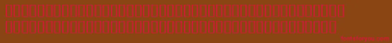 BulmerMtRegularExpertItalic Font – Red Fonts on Brown Background