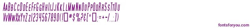 SfMoviePosterCondensedItalic Font – Purple Fonts