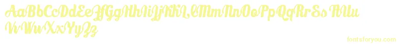 MarmellatajamDemo Font – Yellow Fonts