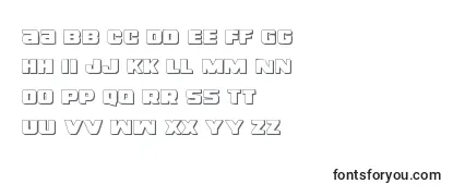 Обзор шрифта Righthandluke3D