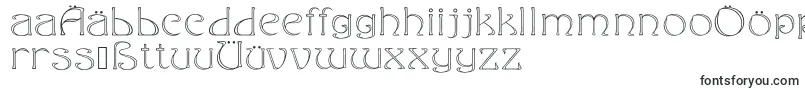 Шрифт Eddaoutline – немецкие шрифты