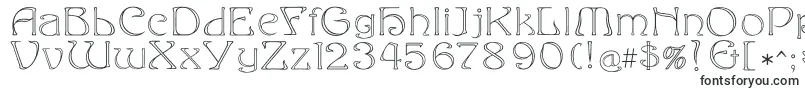 Eddaoutline Font – Zodiac Fonts