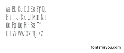 SfGothicanCondensed Font