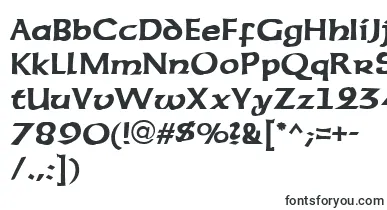 Sherwood font – celtic Fonts