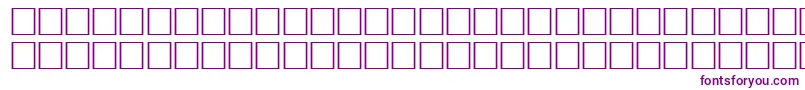Шрифт WillRegular – фиолетовые шрифты на белом фоне