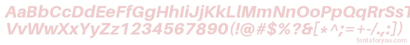 AileronHeavyitalic Font – Pink Fonts