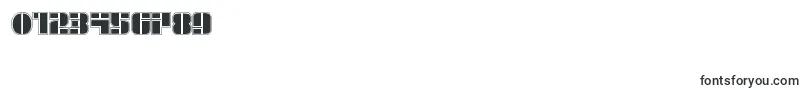 Leaguewarsacad Font – Fonts for Numbers and Digits