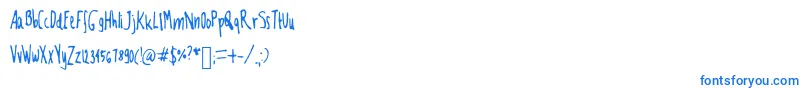 Mfooont Font – Blue Fonts